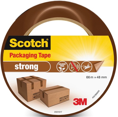 Scotch ruban d'emballage Classic, ft 48 mm x 66 m, brun, par rouleau