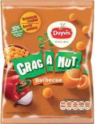 Duyvis nootjes Crac A Nut barbecue, zakje van 200 gram