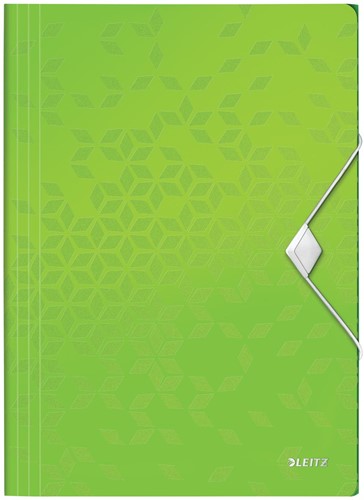 Leitz WOW chemise à élastiques et rabats, vert