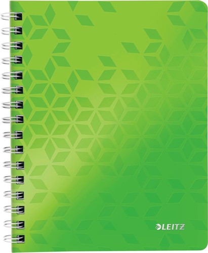 Leitz WOW cahier, ft A5, quadrillé, vert