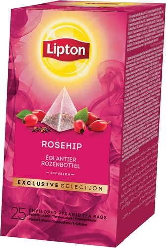 Lipton thé Exclusive Selection, Églantier, bôite de 25 sachets
