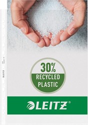 Pochette Leitz Premium A4, fabriquée à partir de 30 % de plastique recyclé pré-consommation 100 Stuk