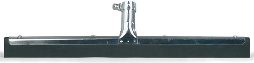 Raclette en métal, avec mousse noire 45 cm