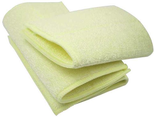 Aqualine microvezel sponsdoek ft 17 x 23 cm, pak van 3 stuks