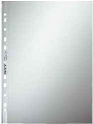 Leitz pochette perforée, 80 microns, lisse, paquet de 100 pièces 100 Stuk