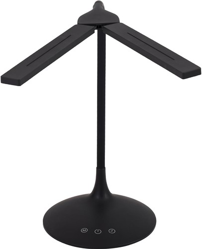 ALBA LED lampe de Bureau LED sans fil Twin, noir