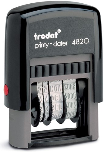 Trodat tampon dateur Printy 4820, néerlandais