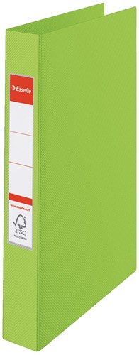 Esselte ringmap PP voor ft A4 rug van 4,2 cm , 23 O-ringen van 19 mm, groen 1 Stuk