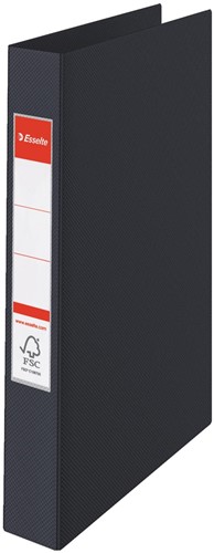 Esselte ringmap PP voor ft A4 rug van 4,2 cm , 23 O-ringen van 19 mm, zwart 1 Stuk