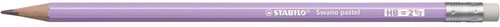 STABILO Swano pastel potlood, HB, met gom, paars