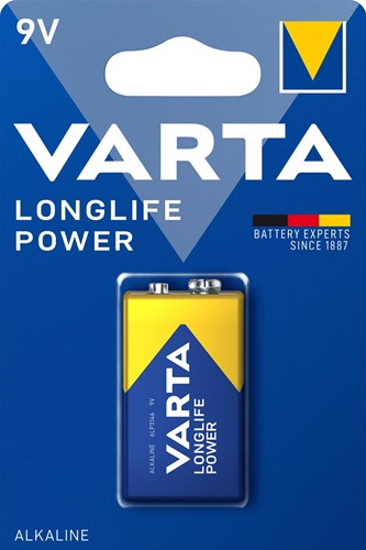 Varta pile Longlife Power 9V, blister de 1 pièce 1 Stuk