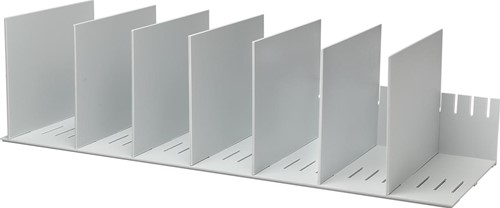 Paperflow trieur à séparateurs amovibles, 10 diviseurs, largeur 80,2 cm