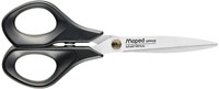 Maped schaar Advanced, ft 17 cm, rechts, scherpe punt, RVS, zwart, blister van 1 stuk