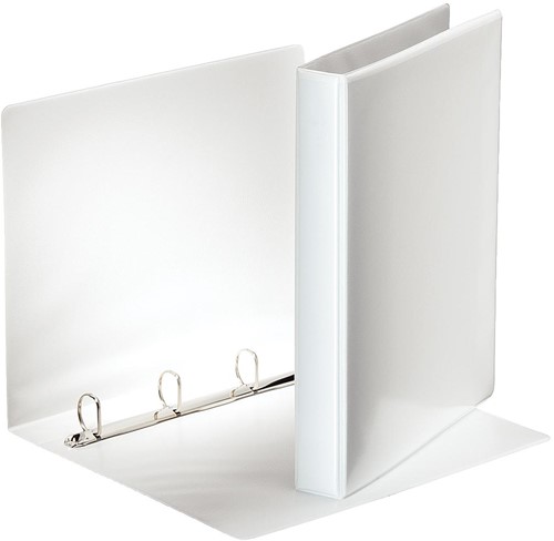 Esselte classeur à anneaux personnalisable, dos de 4,4 cm, 4 anneaux en D de 25 mm, blanc 1 Stuk