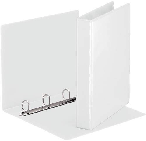 Esselte personaliseerbare ringmap, rug van 5,1 cm, 4 D-ringen van 30 mm, voor ft A4, wit 1 Stuk