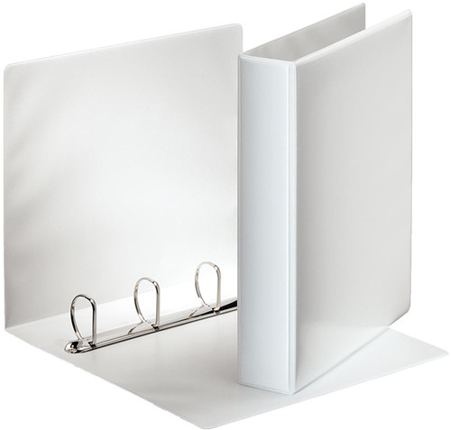 Esselte classeur à anneaux personnalisable, dos de 6,2 cm, 4 anneaux en D de 40 mm, blanc 1 Stuk