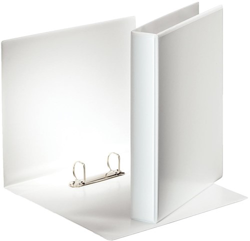 Esselte classeur à anneaux personnalisable, dos de 5,1 cm, 2 anneaux en D de 30 mm, blanc 1 Stuk