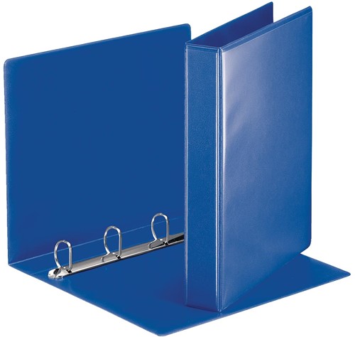 Esselte personaliseerbare ringmap, rug van 5,1 cm, 4 D-ringen van 30 mm, blauw 1 Stuk
