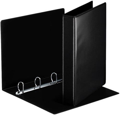 Esselte classeur à anneaux personnalisable, dos de 5,1 cm, 4 anneaux en D de 30 mm, noir 1 Stuk