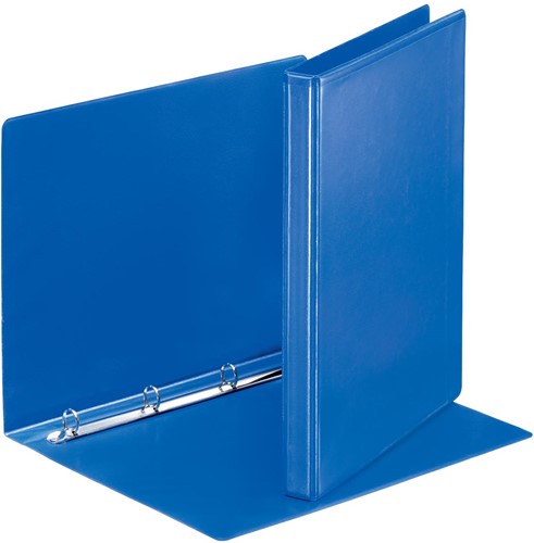 Esselte classeur à anneaux personnalisable, dos de 3 cm, 4 anneaux en O de 16 mm, bleu 1 Stuk