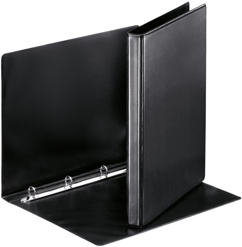 Esselte classeur à anneaux personnalisable, dos de 3 cm, 4 anneaux en O de 16 mm, noir 1 Stuk
