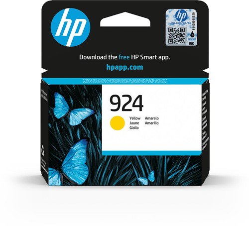 HP cartouche d'encre 924, 400 pages, OEM 4K0U5NE, jaune