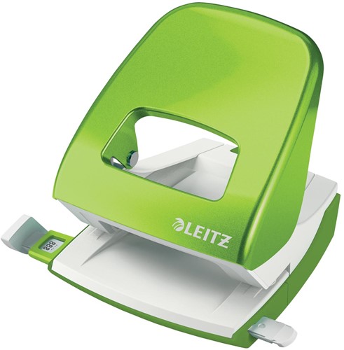Leitz NeXXt Series WOW Perforateur de bureau, 30 feuilles, vert, blister