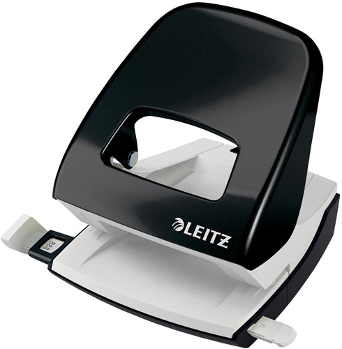 Leitz NeXXt Series WOW Perforateur de bureau, 30 feuilles, noir, blister