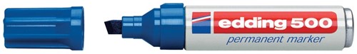 Edding permanente marker e-500 blauw 1 Stuk