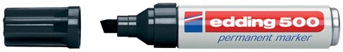 Edding marqueur permanent, e-500, noir 1 Stuk