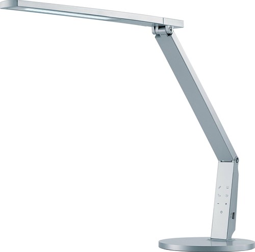 Hansa bureaulamp Vario Plus, LED, zilver 1 Stuk