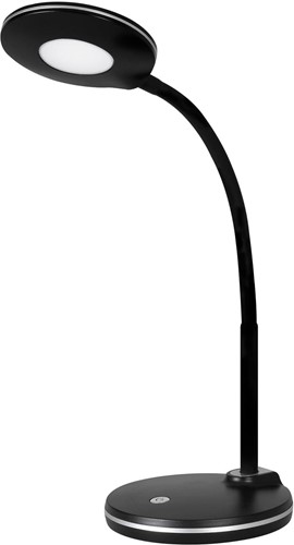 Hansa lampe de bureau Splash, LED, noir