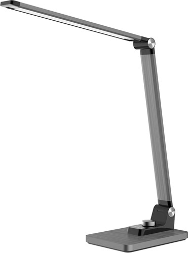Hansa lampe de bureau Breeze, LED, gris