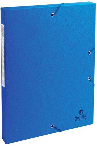 Exacompta boîte de classement Exabox bleu, dos de 2,5 cm