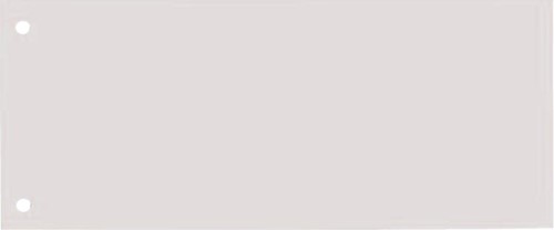 Scheidingsstrook Oxford  smal 240x105mm 190gr wit 100 Stuk