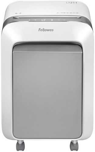 Fellowes Microshred destructeur de documents LX211, blanc