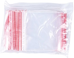 OFFICE products sachets zip, transparent, paquet de 100 pièces, 230 x 320 mm