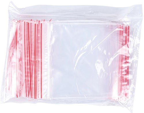 OFFICE products sachets zip, transparent, paquet de 100 pièces, ft 230 x 320 mm