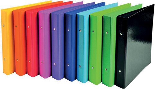Exacompta Iderama classeur, ft A5, dos de 4 cm, couleurs assorti