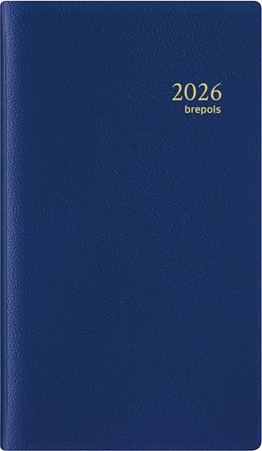 Brepols agenda Interplan Genova 6-talig, blauw, 2026