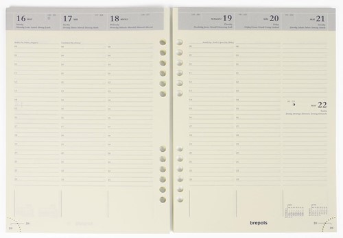 Brepols Brefax 7 recharge agenda, 2026 1 Stuk