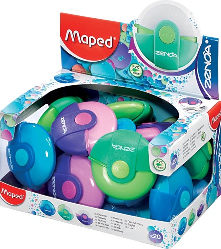 Maped gomme Zenoa en boîte 1 Stuk