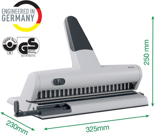 Leitz 23-gaats perforator Heavy Duty 5115 1 Stuk
