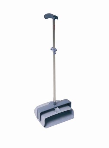 Vileda gesloten stofblik Dustpan, met aluminium steel