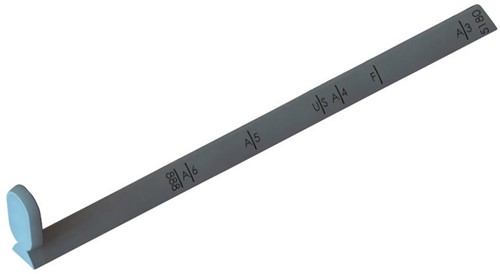 Leitz perforator Heavy Duty 5180 Aanleglat voor perforator 5180 1 Stuk