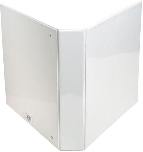 Exacompta Personaliseerbare ringmap Kreacover 4 ringen van 30 mm, rug van 4,4 cm, wit 1 Stuk