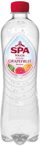 Spa Touch of grapefruit, eau, bouteille de 50 cl, paquet de 24 pièces