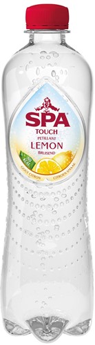 Spa Touch of lemon, eau, bouteille de 50 cl, paquet de 24 pièces
