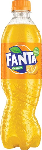 Fanta Orange frisdrank, fles van 50 cl, pak van 24 stuks