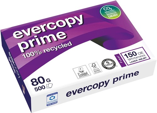 Clairefontaine Evercopy papier reprographique Prime ft A4, 80 g, paquet de 500 feuilles